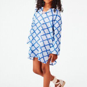 Roller Rabbit Kids Jemina Kurta Size 12BLUE / 12